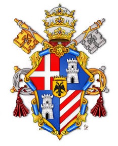 Stemma pontificio Papa Clemente XIII